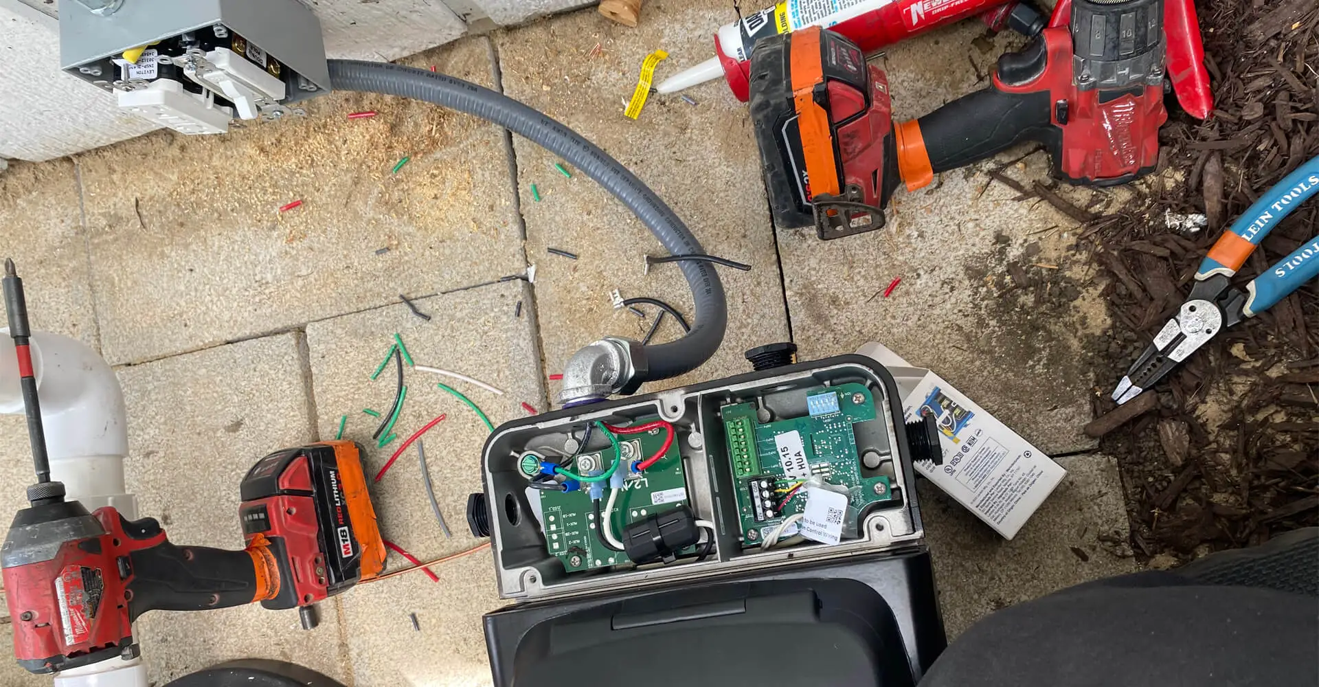 Electrical wiring services for a Hayward swimming pool pump in New Port Richey FL