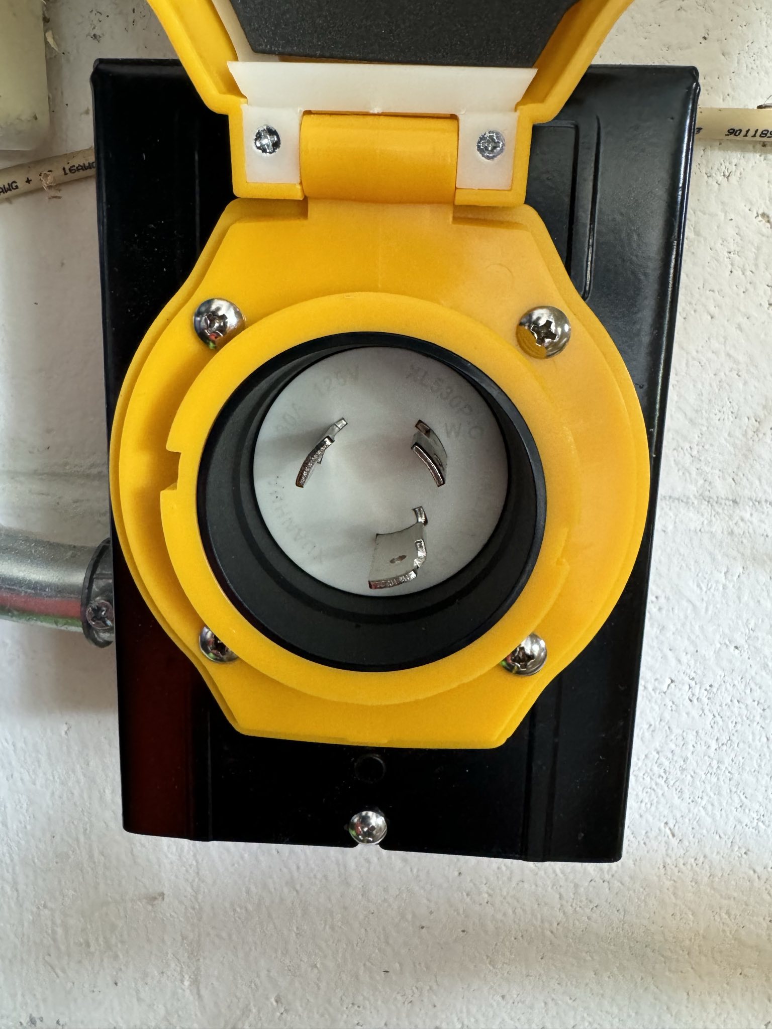 Generator Power Transfer Inlet 30 amps weather proof enclosure in New Port Richey FL